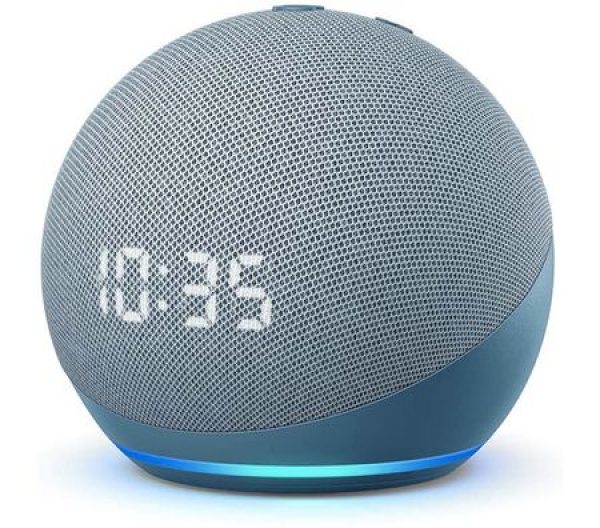 Amazon Echo Dot (4th Gen) With Clock